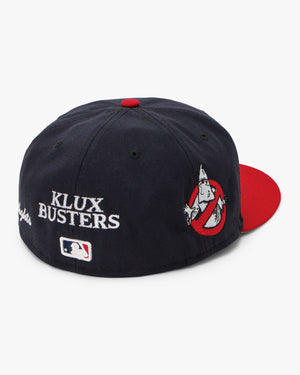 (KNIGHT BLUE) WCKDTHGHTS / KLUXBUSTERS BRAVES  NEW ERA FITTED'S