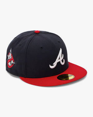 (KNIGHT BLUE) WCKDTHGHTS / KLUXBUSTERS BRAVES  NEW ERA FITTED'S