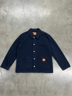 SANDRO DENIM OVERSIZED JACKET EURO FITS LIKE XL (SIZE XXL)