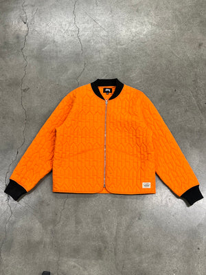 STUSSY S QUILTED JACKET