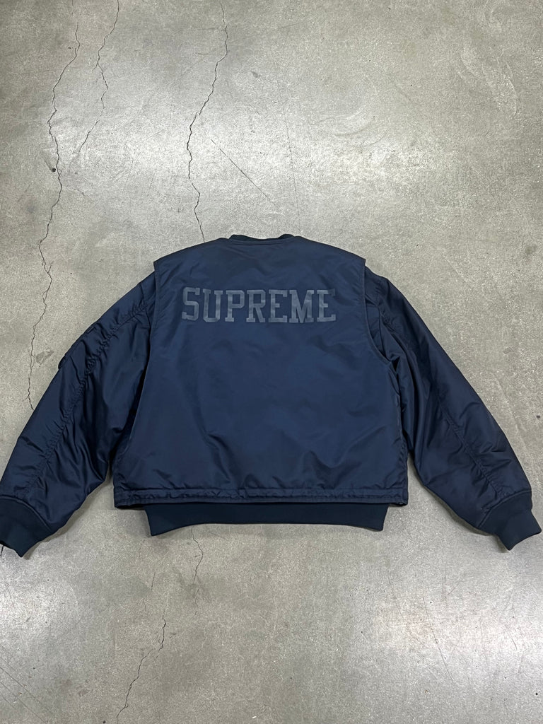 SUPREME BOMBER JACKET (SIZE XL)