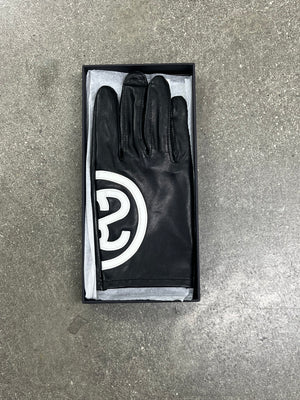 STUSSY DOUBLE S LEATHER GLOVES