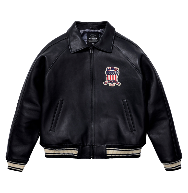 AVIREX LEATHER (SIZE L)