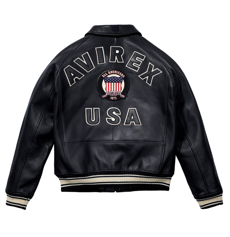 AVIREX LEATHER (SIZE L)