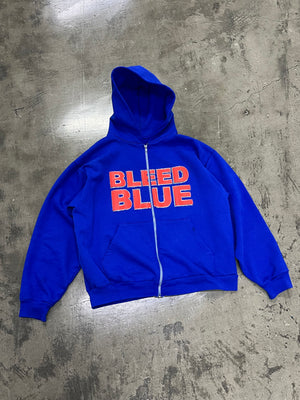 BLEED BLUE HOODIE (KHALEEL BLUE)