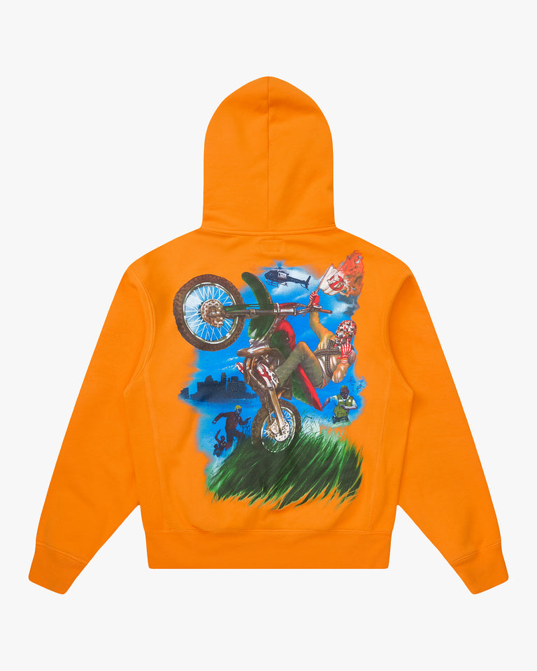 (CORAL ORANGE) OTR KLUXBUSTERS HOODIES