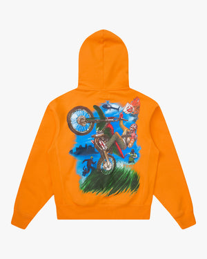 (CORAL ORANGE) OTR KLUXBUSTERS HOODIES