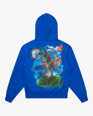 (KHALEEL BLUE) OTR KLUXBUSTERS HOODIES
