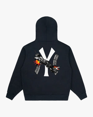 (KNIGHT BLUE) 9/11 HOODIE