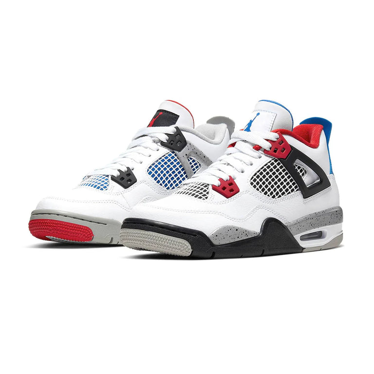 WHAT THE 4'S JORDANS (SIZE 9.5)